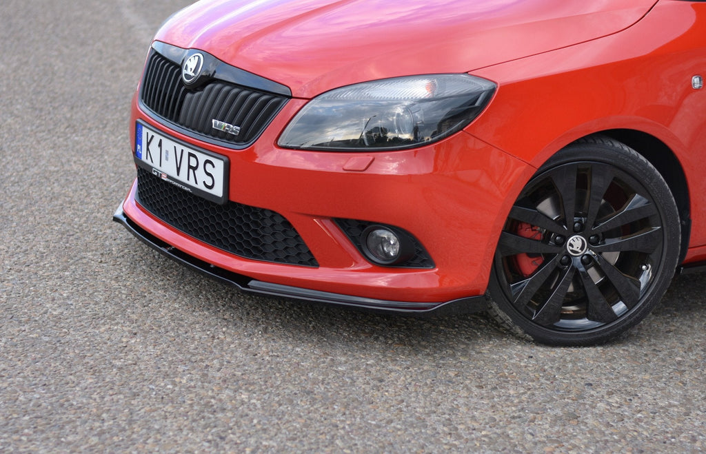 Maxton Design Splitter delantero para Skoda FABIA Mk2 RS - imagen 3