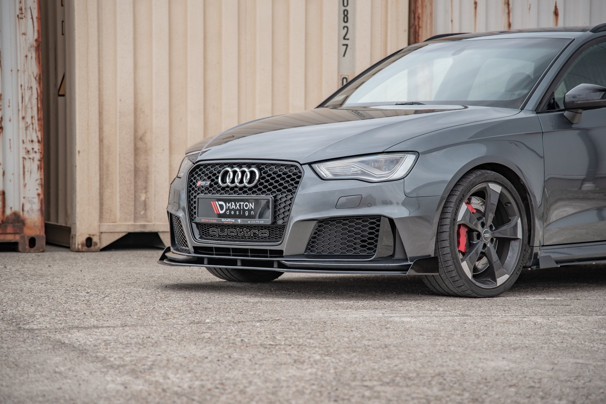 Maxton Design Aletines para Audi RS3 8V Sportback - imagen 5