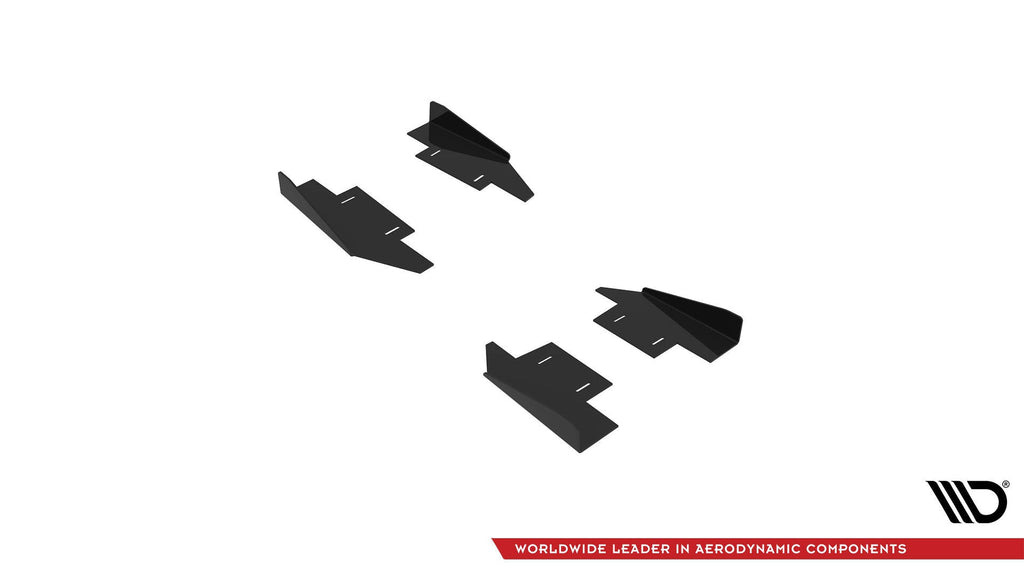 Maxton Design Side Flaps para Audi A5 / A5 S-Line / S5 Coupe / Cabrio 8T / 8T Facelift - imagen 3