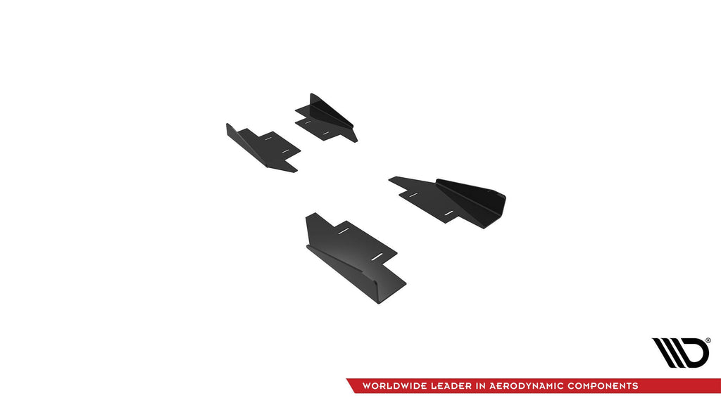 Maxton Design Side Flaps para Audi A5 / A5 S-Line / S5 Coupe / Cabrio 8T / 8T Facelift - imagen 4