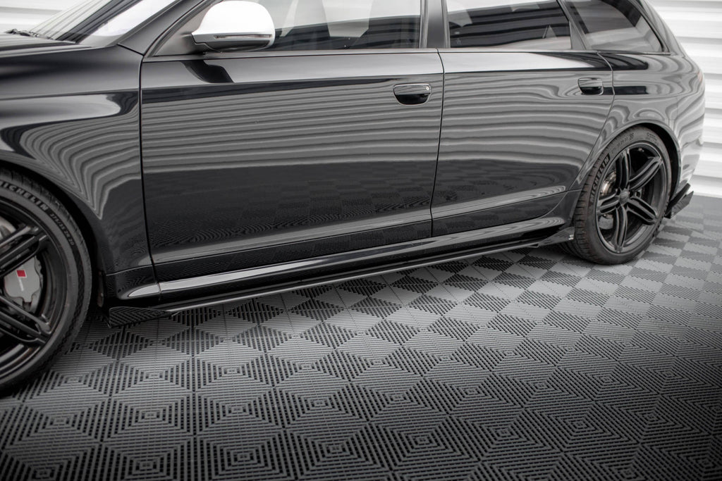 Maxton Design Side Flaps para Audi RS6 Avant C6 - imagen 2