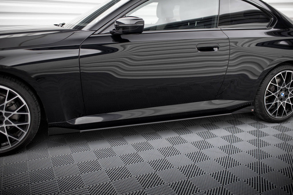 Maxton Design Side Flaps para BMW 2 Coupe G42 - imagen 2