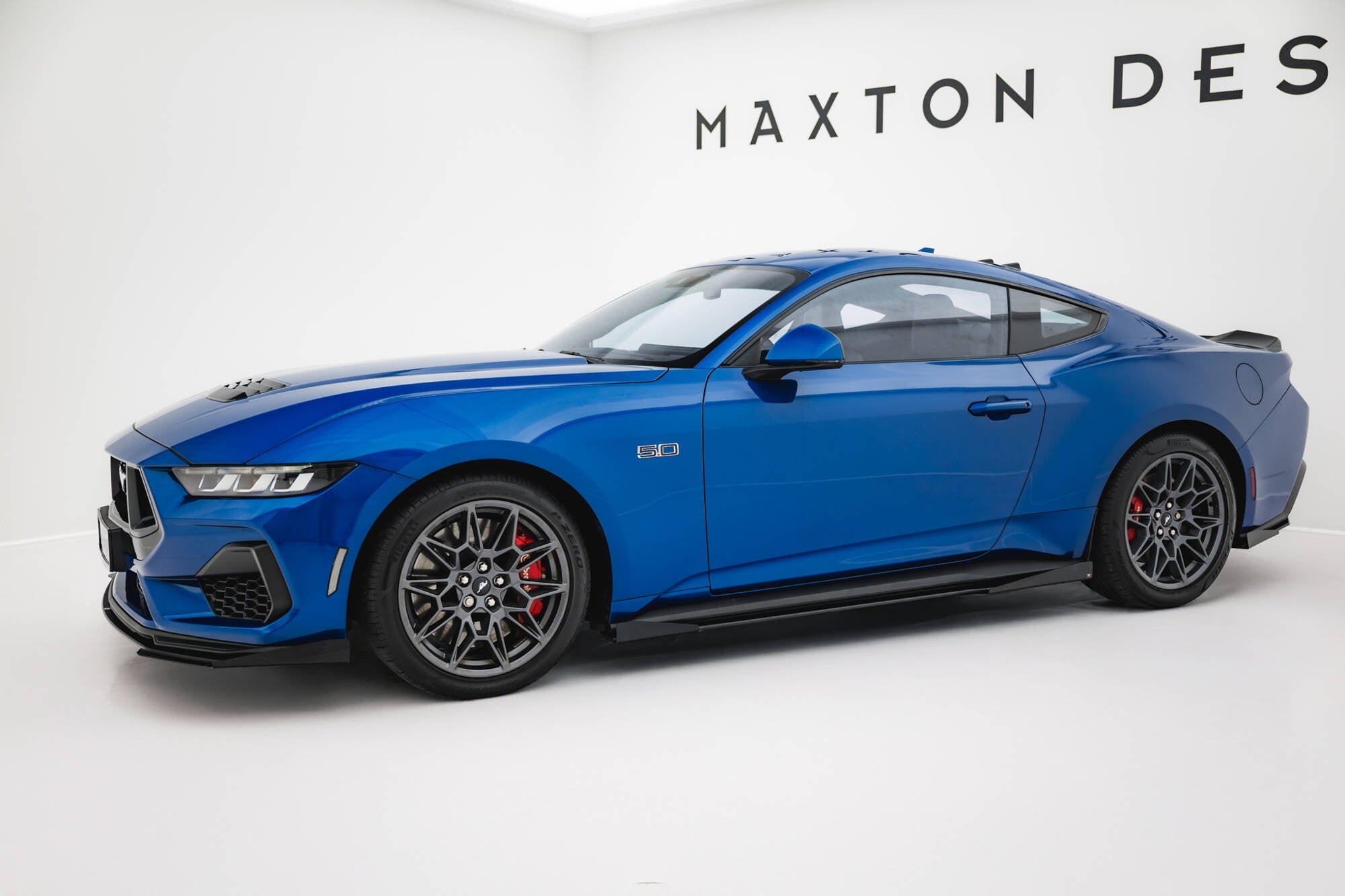 Maxton Design Side Flaps para Ford Mustang GT Mk7 - imagen 2