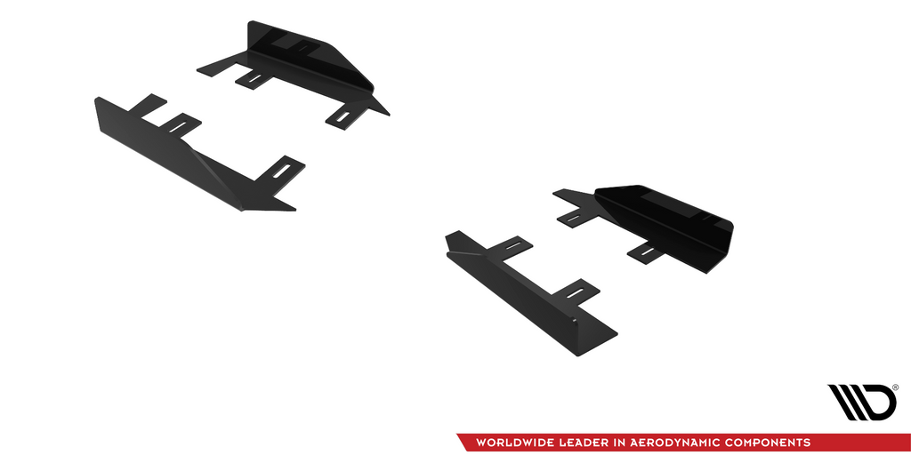 Maxton Design Side Flaps para Mercedes A35 AMG / AMG-Line Aero Pack W177 - imagen 3