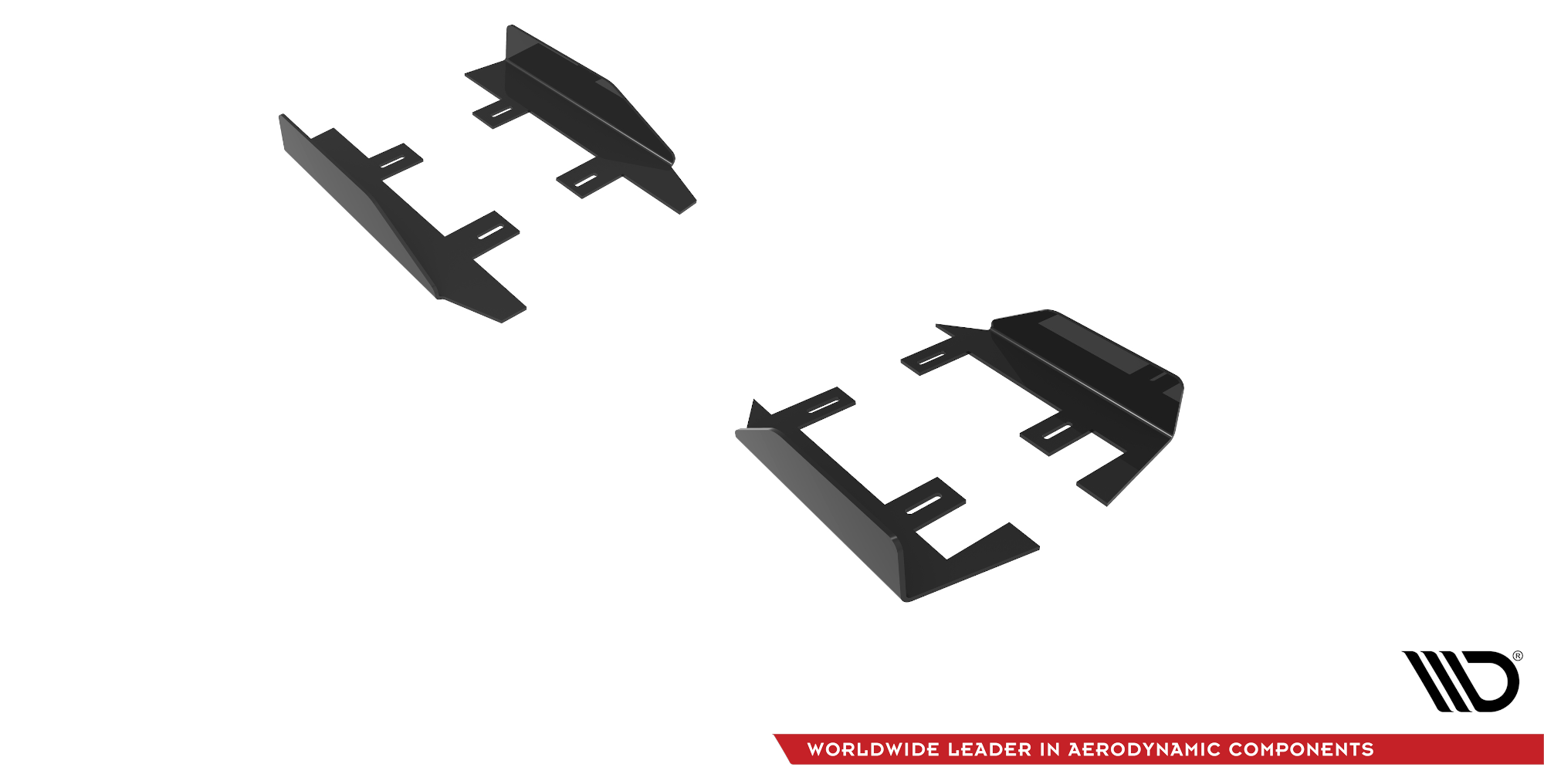 Maxton Design Side Flaps para Mercedes A35 AMG / AMG-Line Aero Pack W177 - imagen 4