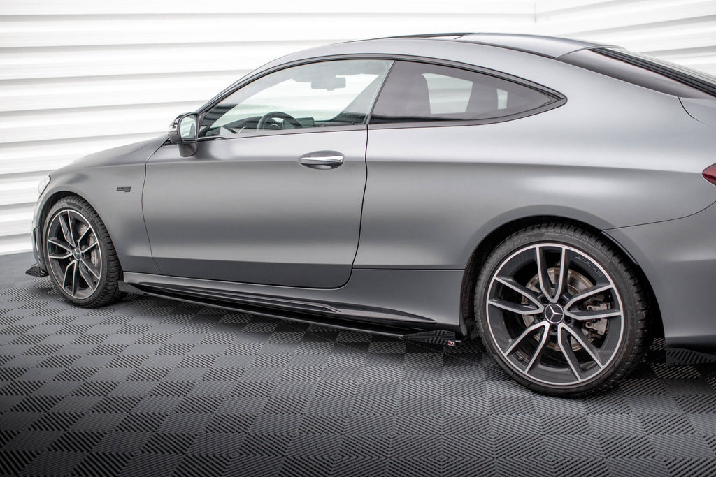 Maxton Design Side Flaps para Mercedes-AMG C43 Coupe / Cabrio C205 Facelift / A205 Facelift - imagen 2