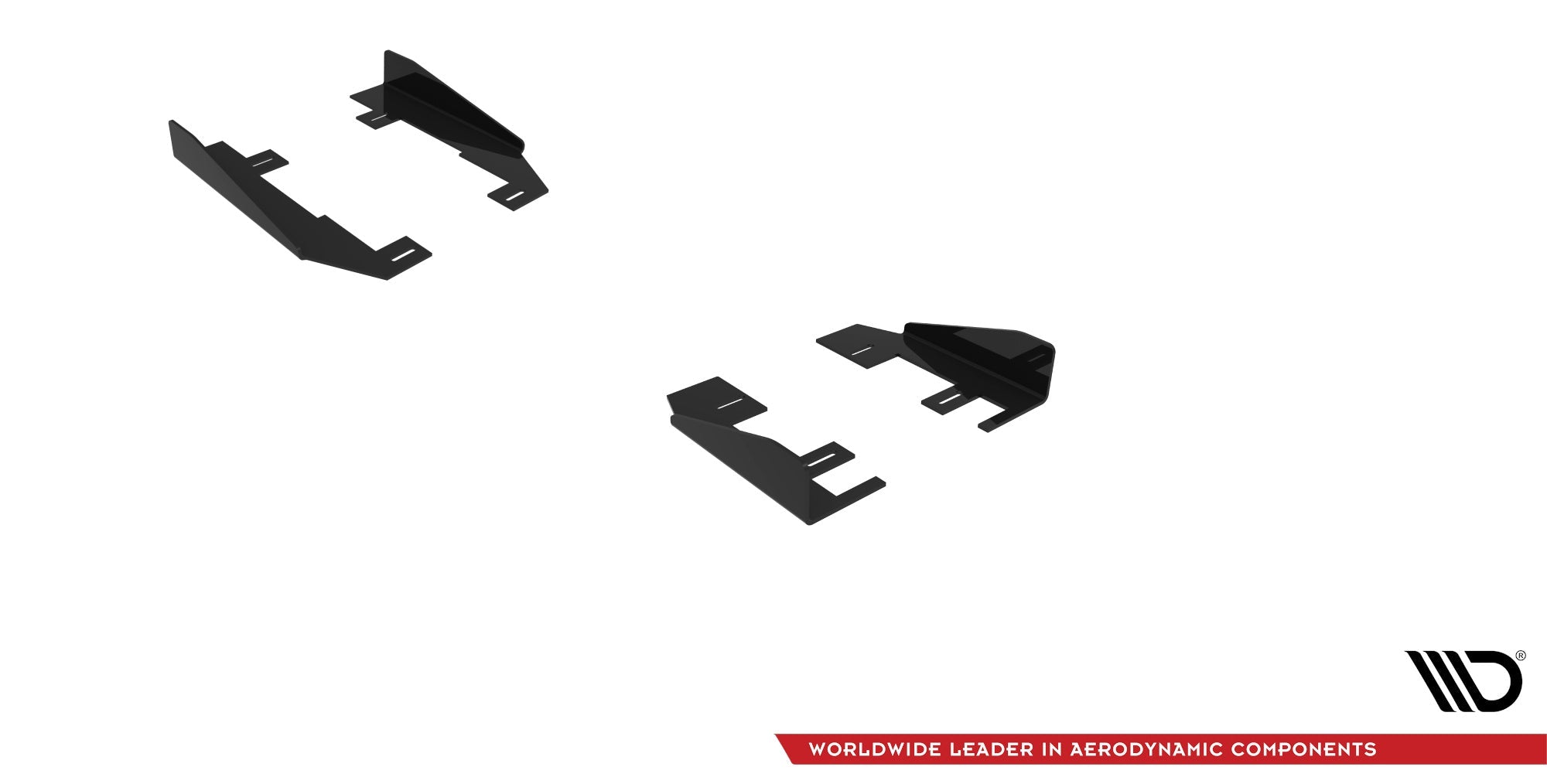 Maxton Design Side Flaps para Mercedes-AMG C63 Sedan / Estate W205 Facelift - imagen 3