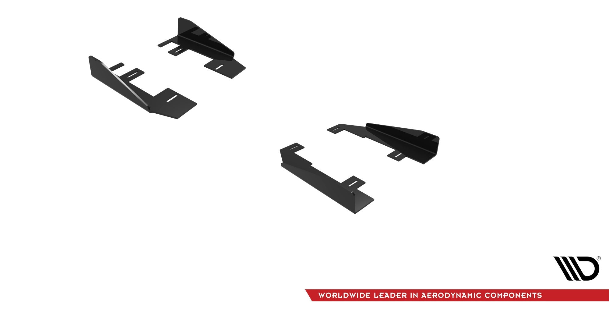 Maxton Design Side Flaps para Mercedes-AMG C63 Sedan / Estate W205 Facelift - imagen 4