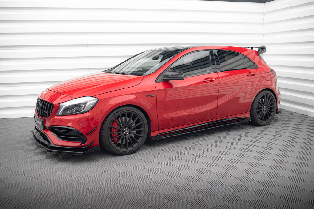 Maxton Design Side Flaps para Mercedes-Benz A 45 AMG W176 Facelift - imagen 2