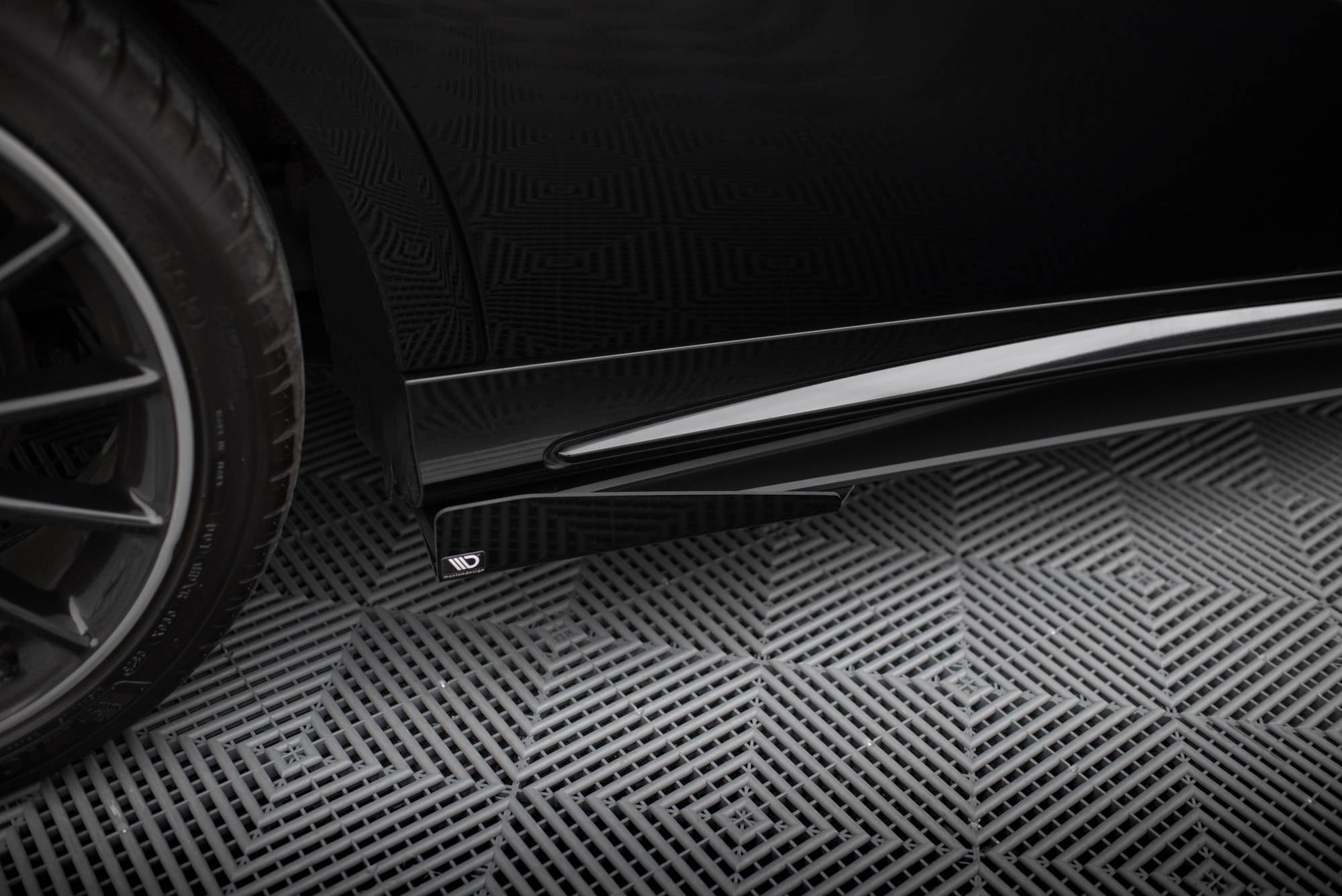 Maxton Design Side Flaps para Mercedes-Benz A AMG-Line W176 Facelift - imagen 1