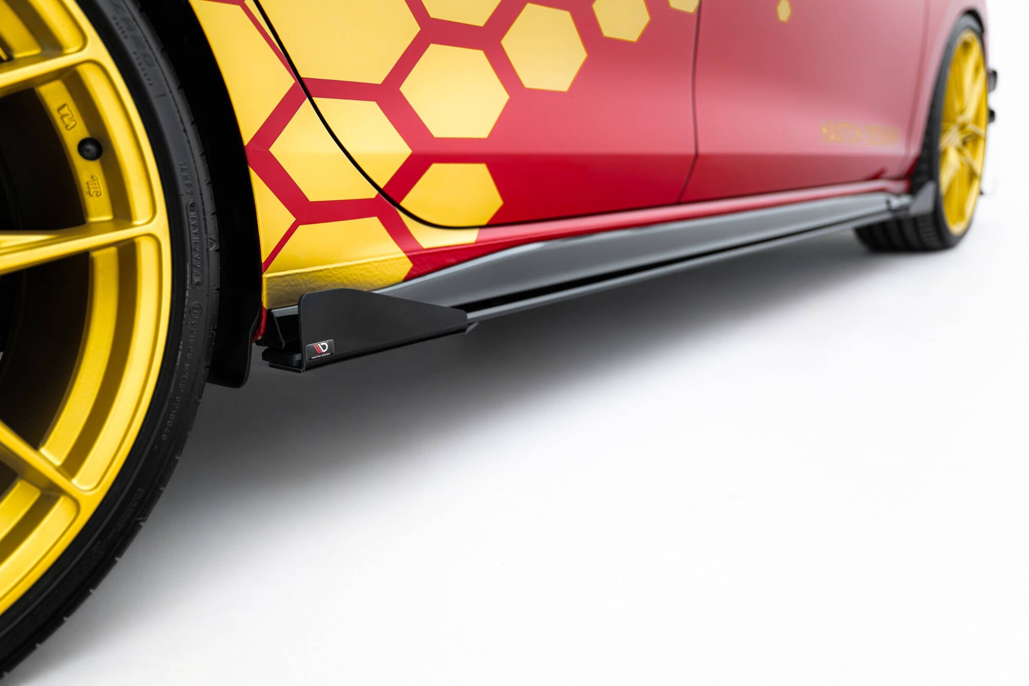 Maxton Design Side Flaps para Volkswagen Golf GTI Clubsport Mk8 Facelift - imagen 2