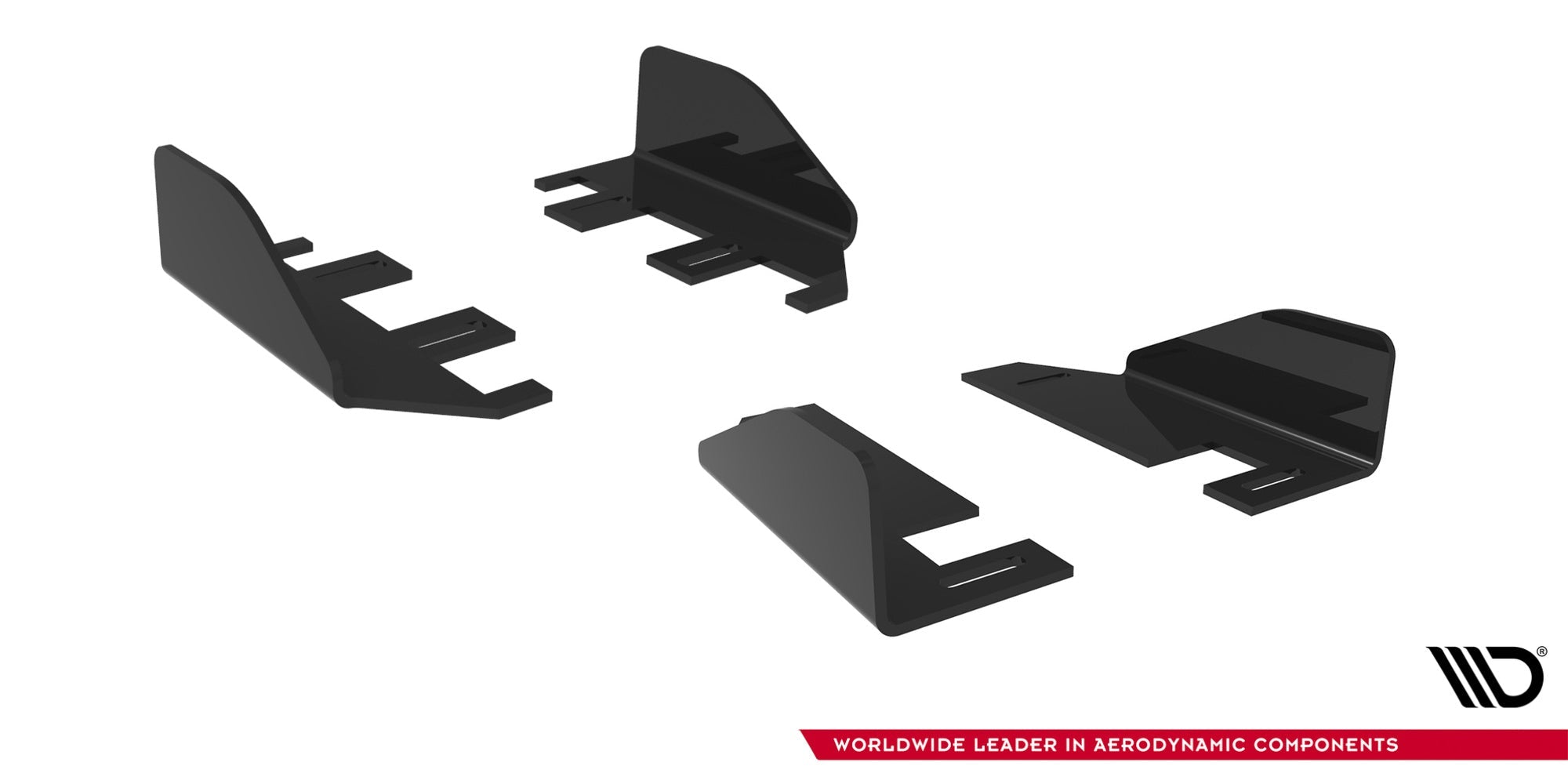 Maxton Design Side Flaps para Volkswagen Golf R Hatchback Mk8 / Mk8 Facelift - imagen 4