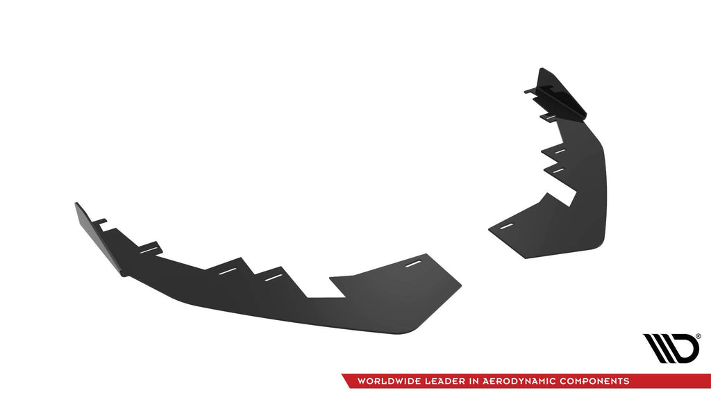 Maxton Design Front Flaps para Audi A3 S-Line Sedan / S3 Sedan 8Y Facelift - imagen 4
