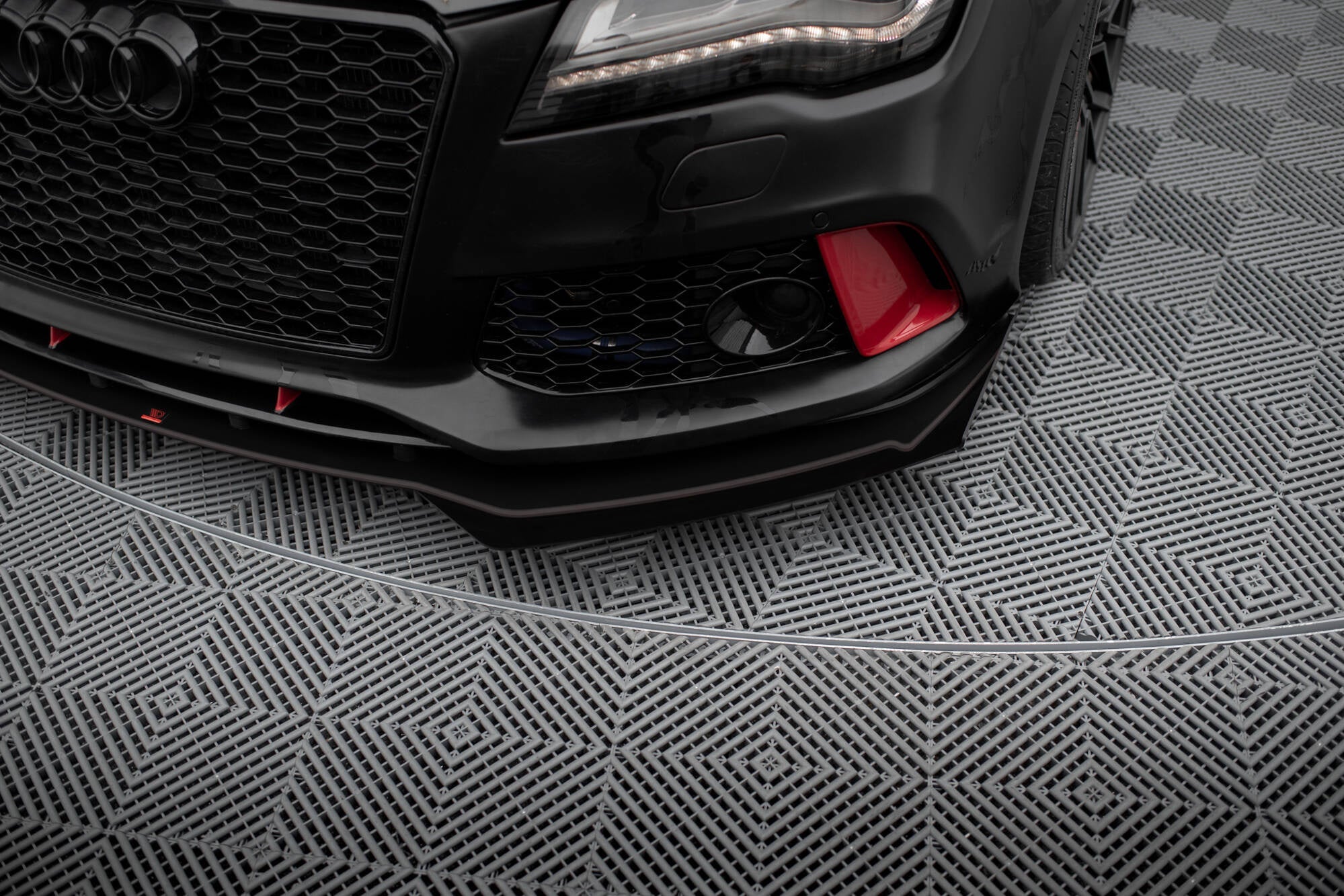 Maxton Design Front Flaps para Audi A7 RS7 LOOK C7 - imagen 1