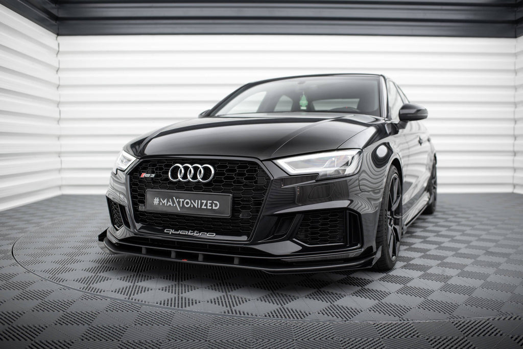 Maxton Design Front Flaps para Audi RS3 Sedan 8V Facelift - imagen 2