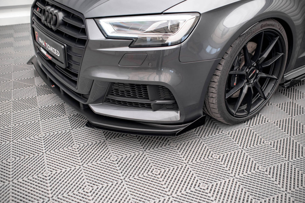 Maxton Design Front Flaps para Audi S3 / A3 S-Line Sportback 8V Facelift - imagen 1