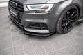Maxton Design Front Flaps para Audi S3 / A3 S-Line Sportback 8V Facelift - imagen 1