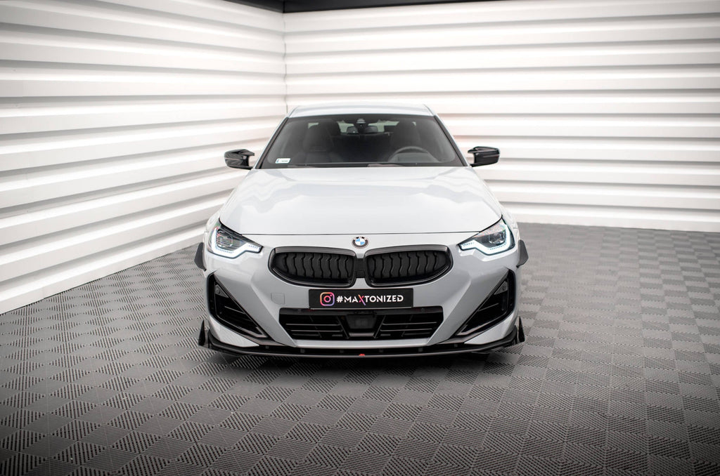 Maxton Design Front Flaps para BMW 2 Coupe M-Pack / M240i G42 - imagen 2