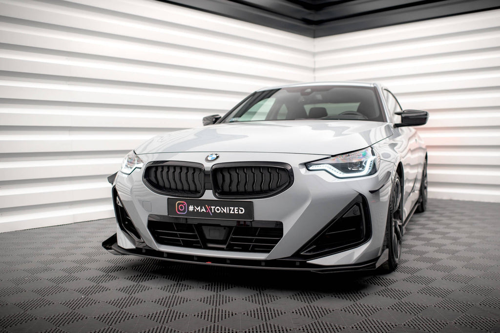 Maxton Design Front Flaps para BMW 2 Coupe M-Pack / M240i G42 - imagen 3