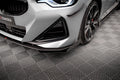 Maxton Design Front Flaps para BMW 2 Coupe M-Pack / M240i G42 - imagen 1