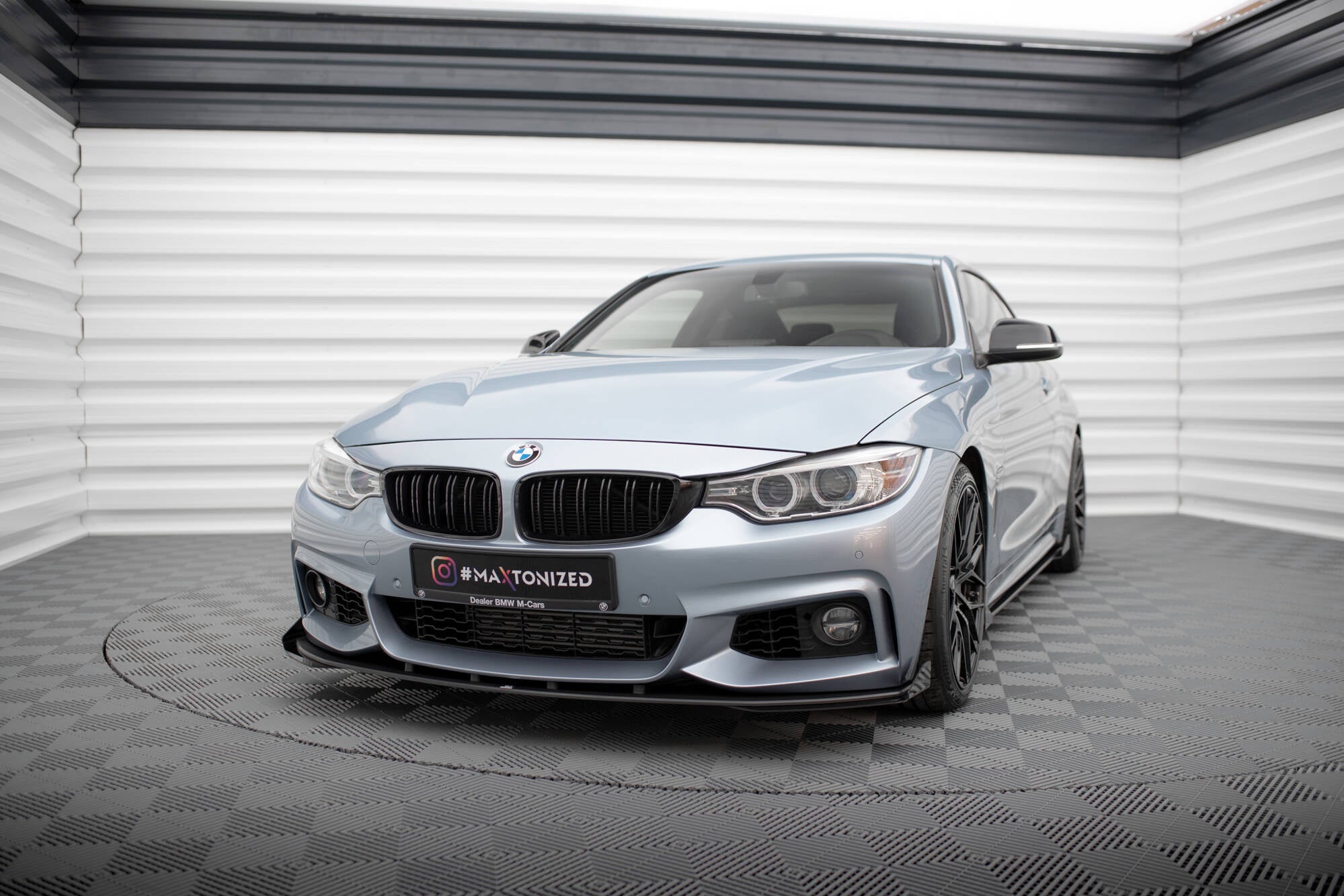 Maxton Design Front Flaps para BMW 4 Coupe / Gran Coupe / Cabrio M-Pack F32 / F36 / F33 - imagen 3