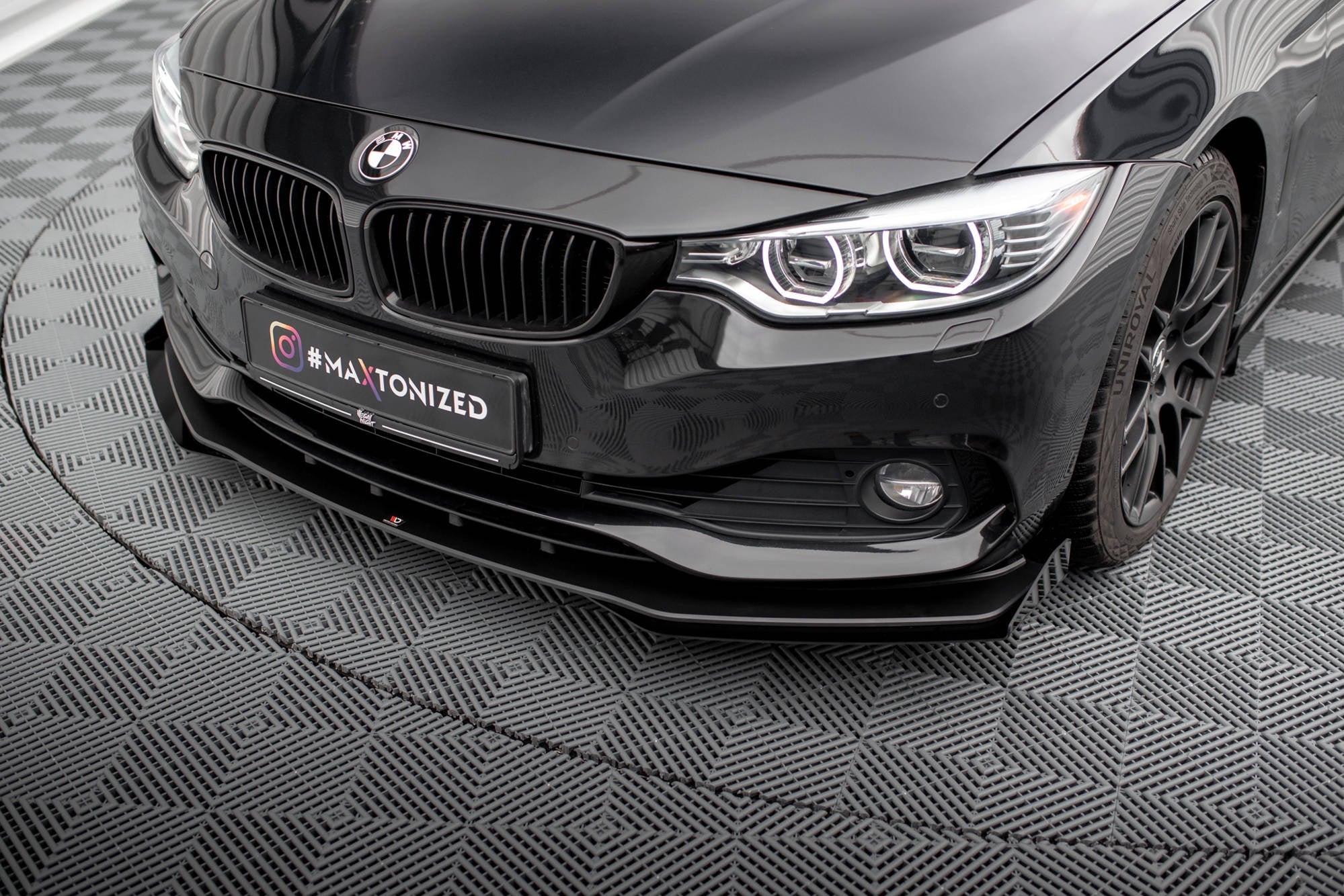 Maxton Design Front Flaps para BMW 4 Gran Coupe F36 - imagen 3