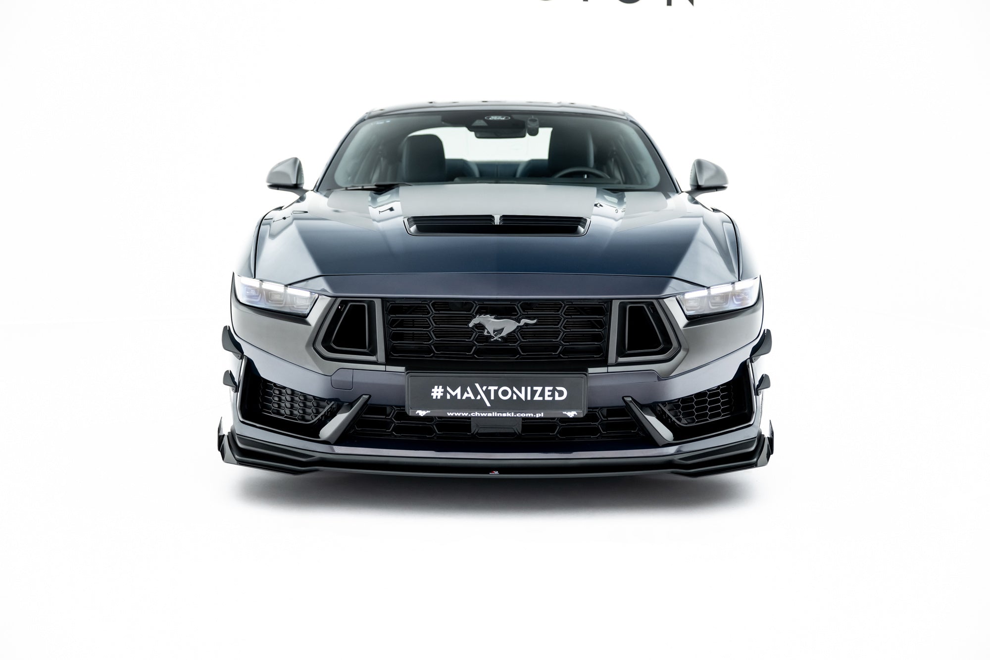 Maxton Design Front Flaps para Ford Mustang Dark Horse Mk7 - imagen 3