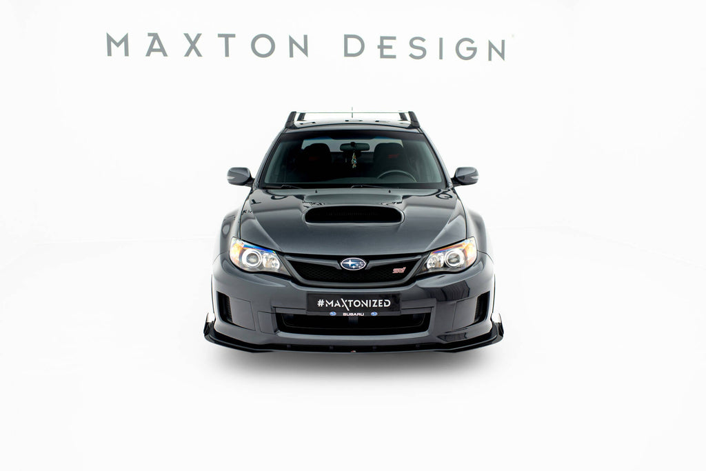 Maxton Design Front Flaps para Subaru Impreza WRX STI Mk3 Facelift - imagen 2