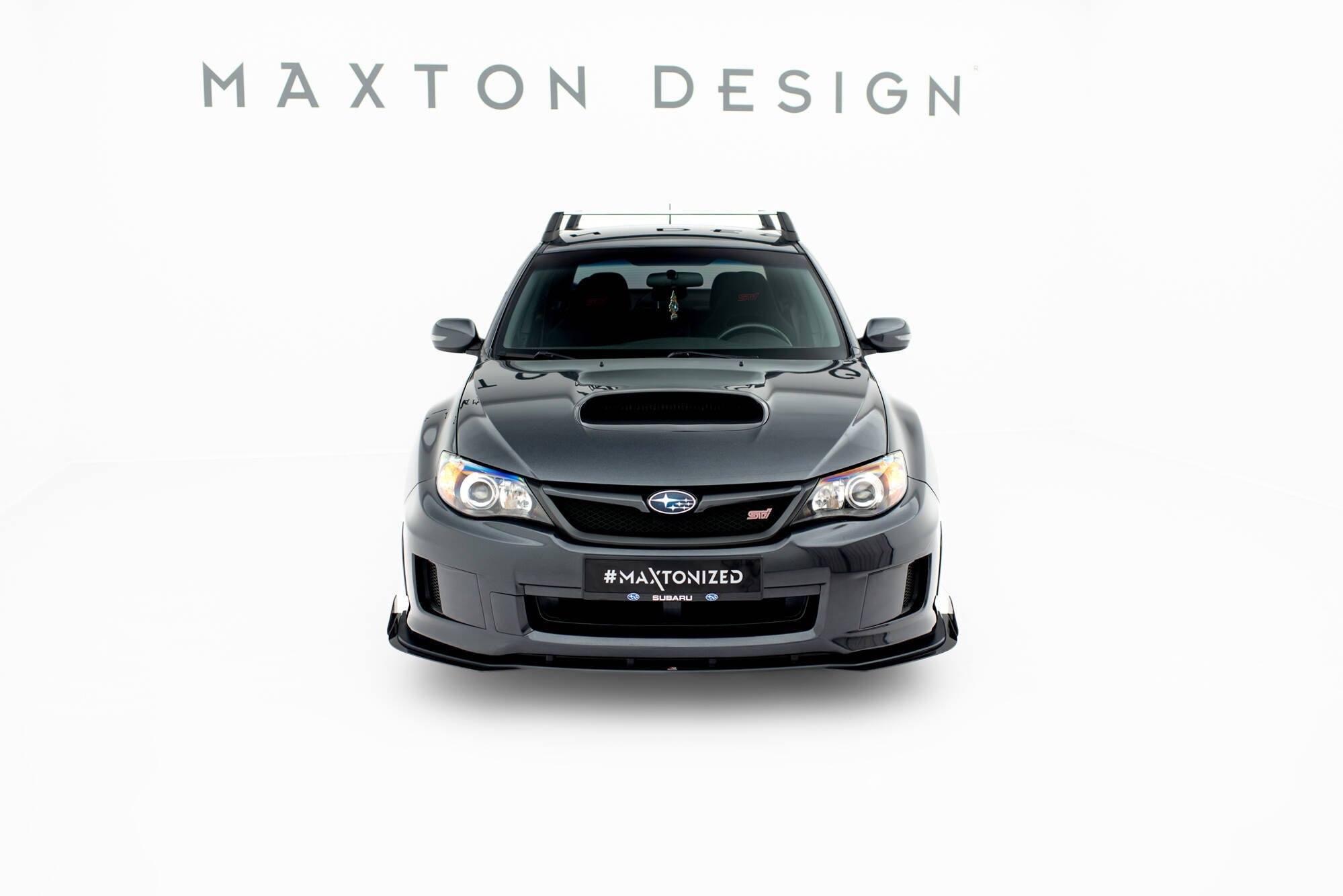 Maxton Design Front Flaps para Subaru Impreza WRX STI Mk3 Facelift - imagen 2