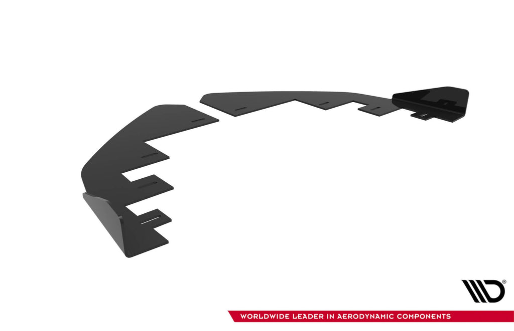 Maxton Design Front Flaps para Volkswagen Golf GTI Clubsport Mk8 Facelift - imagen 7