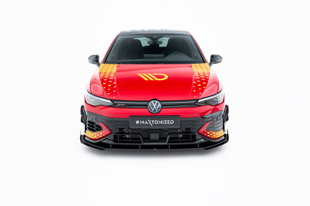 Maxton Design Front Flaps para Volkswagen Golf GTI Clubsport Mk8 Facelift - imagen 2