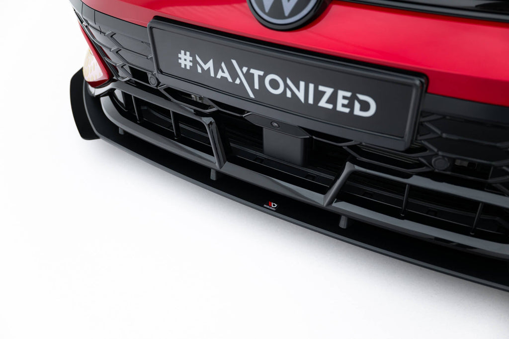 Maxton Design Front Flaps para Volkswagen Golf GTI Clubsport Mk8 Facelift - imagen 3