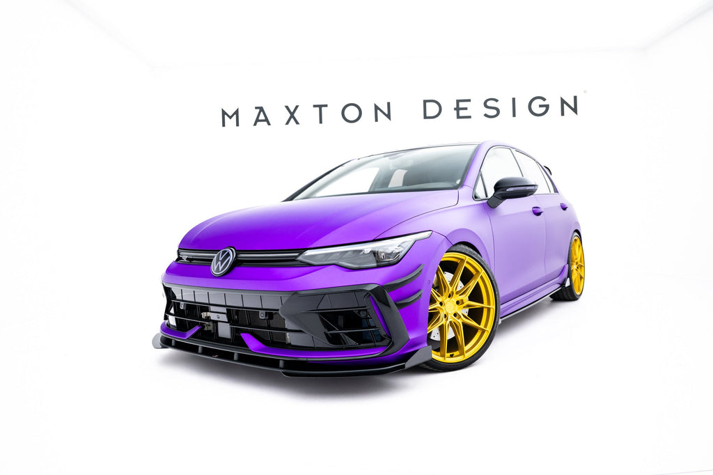 Maxton Design Front Flaps para Volkswagen Golf R Hatchback Mk8 Facelift - imagen 3