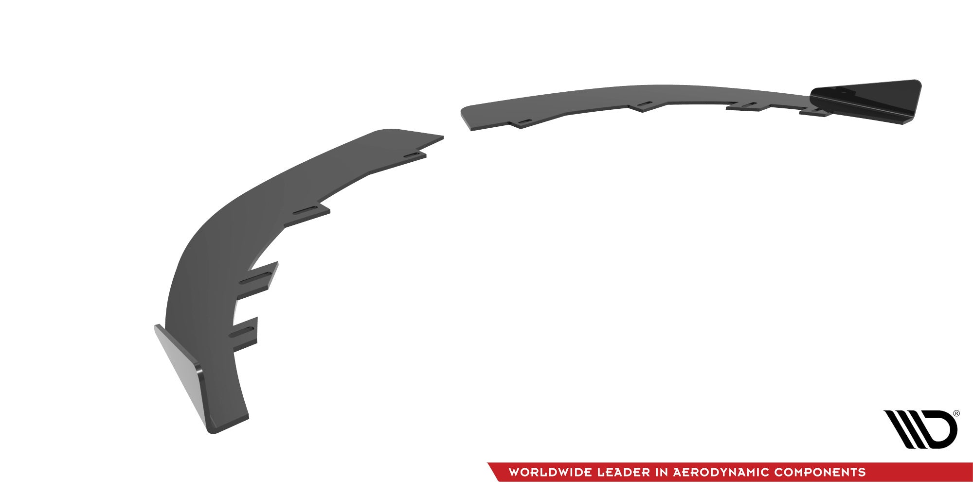 Maxton Design Front Flaps para Ford Fiesta ST Mk6 - imagen 4