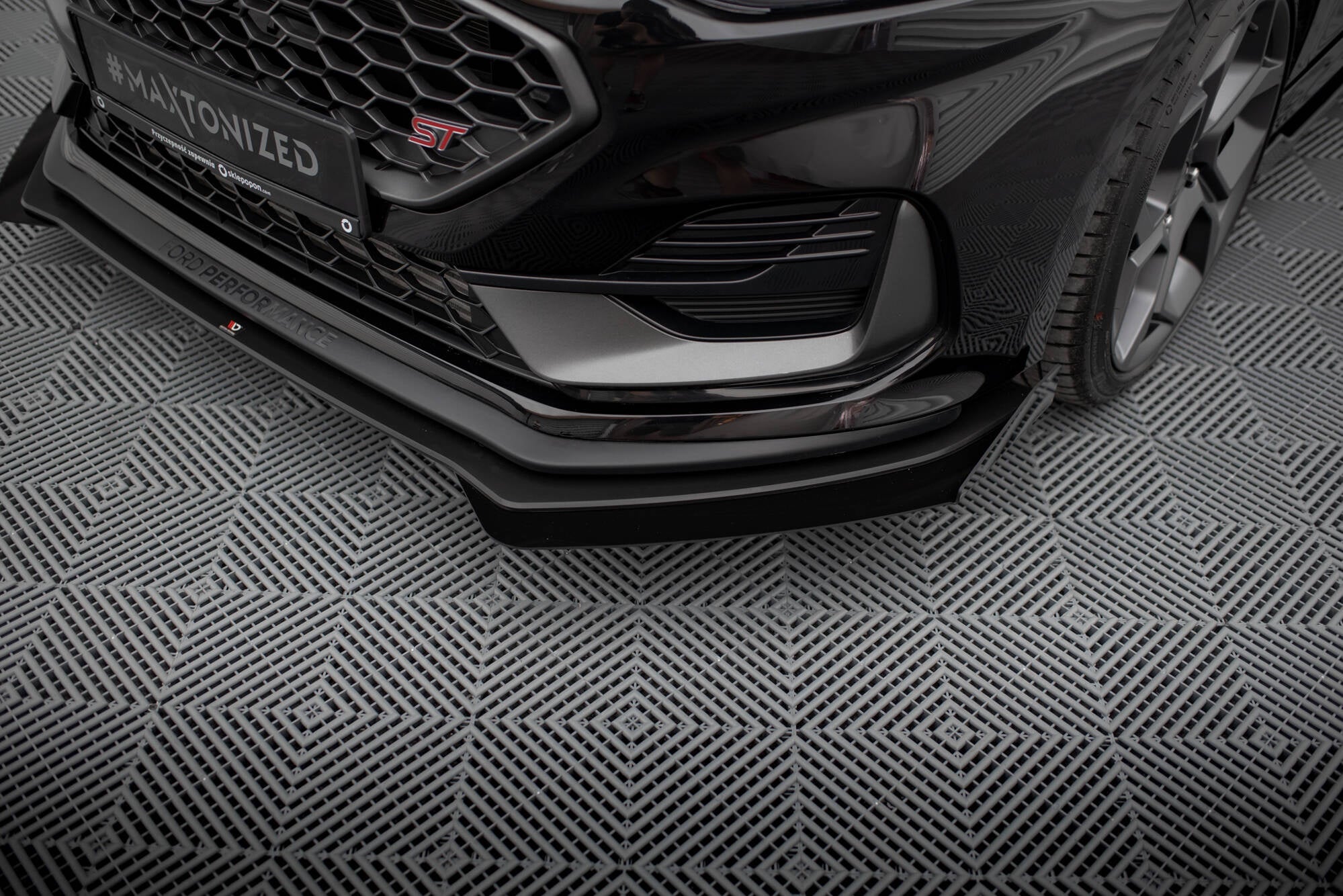 Maxton Design Front Flaps para Ford Fiesta ST Mk8 Facelift - imagen 1
