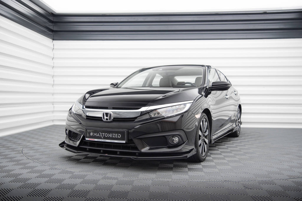 Maxton Design Front Flaps para Honda Civic Sedan Mk10 - imagen 3