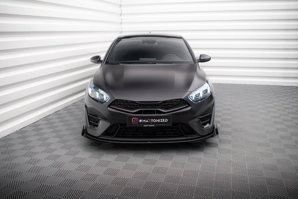 Maxton Design Front Flaps para Kia Proceed GT Mk3 Facelift / Ceed GT / GT - Line Mk1 Facelift - imagen 2