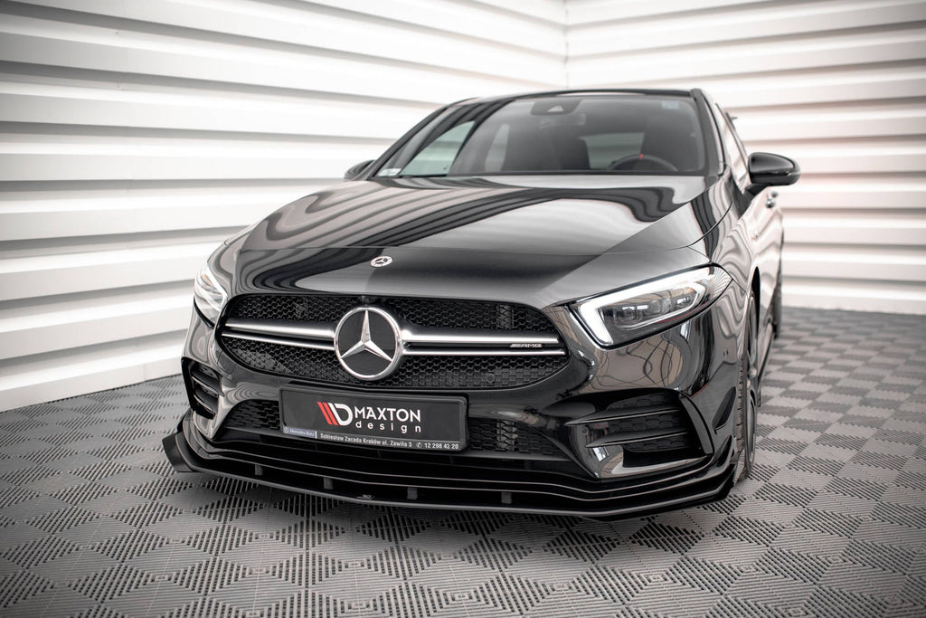 Maxton Design Front Flaps para Mercedes A35 AMG / AMG-Line Aero Pack W177 - imagen 2