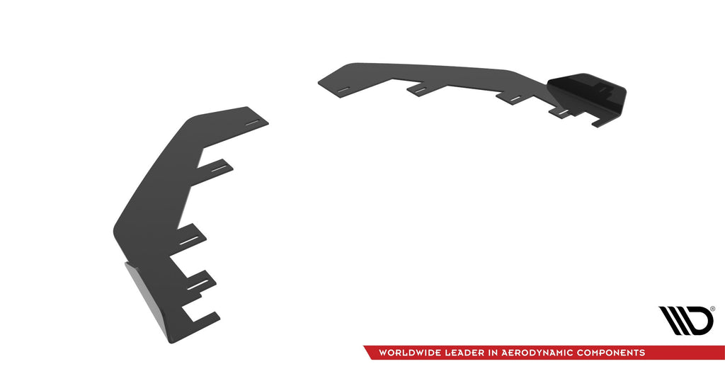 Maxton Design Front Flaps para Mercedes A35 AMG / AMG-Line Aero Pack W177 - imagen 4