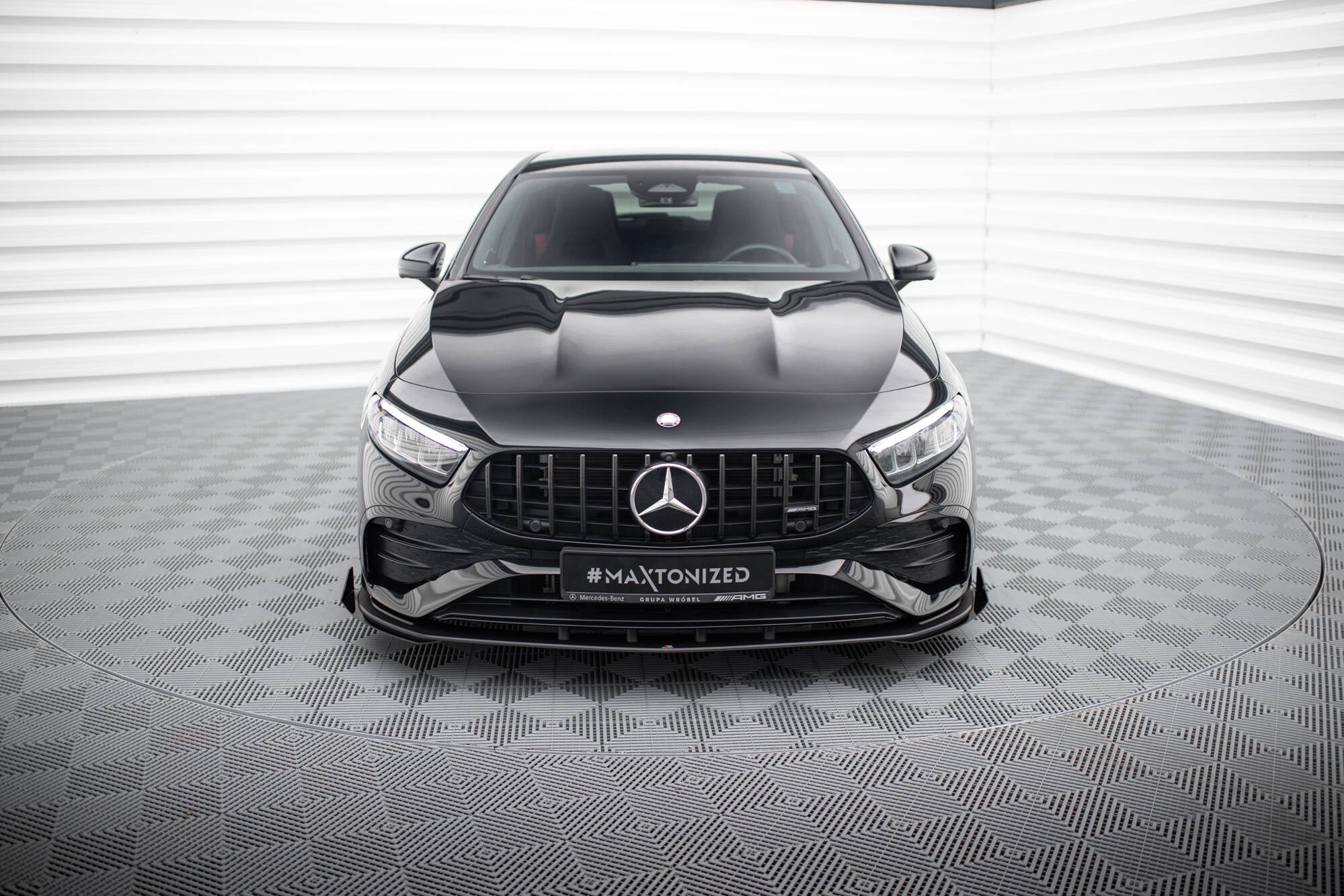 Maxton Design Front Flaps para Mercedes-AMG A35 W177 Facelift - imagen 2