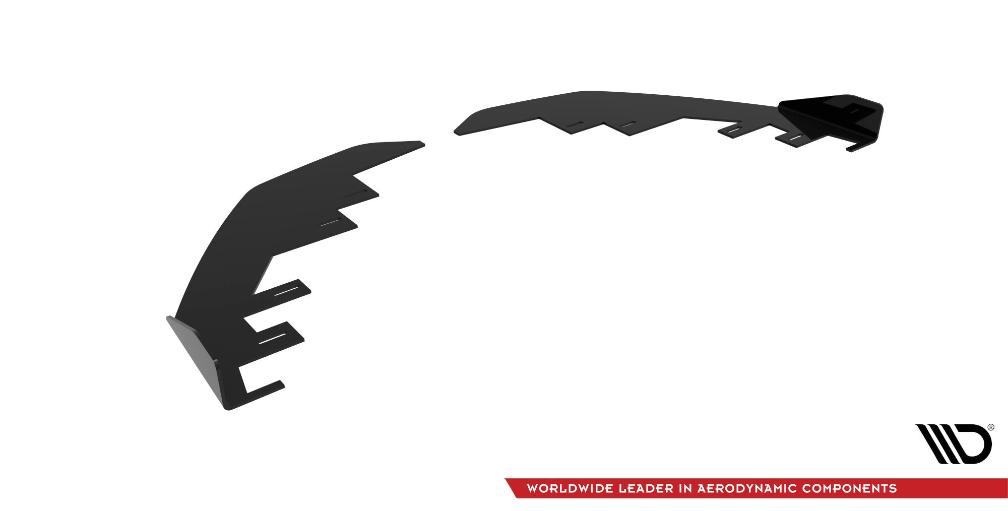 Maxton Design Front Flaps para Mercedes-AMG C43 Coupe / Cabrio C205 Facelift / A205 Facelift - imagen 4