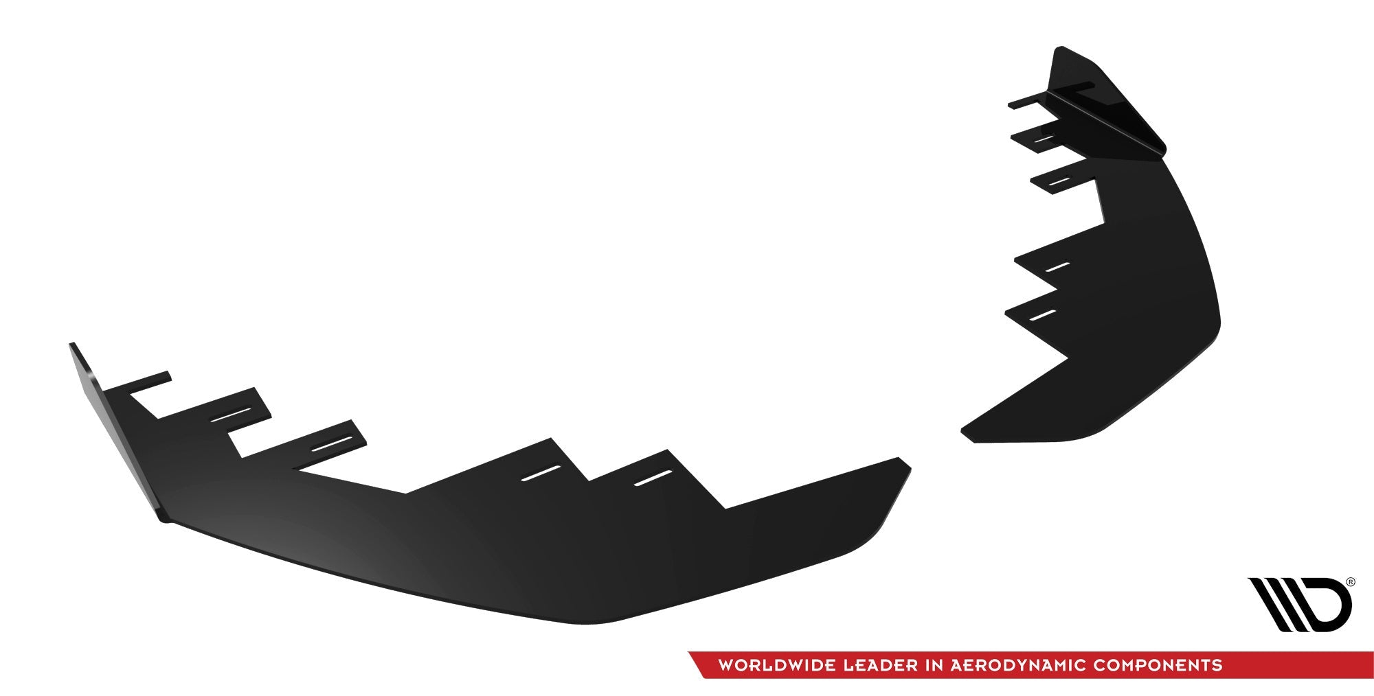 Maxton Design Front Flaps para Mercedes-AMG C43 Coupe / Cabrio C205 Facelift / A205 Facelift - imagen 3
