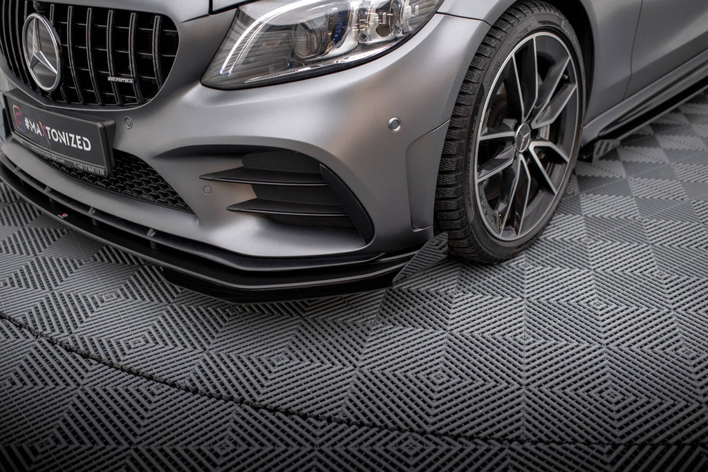 Maxton Design Front Flaps para Mercedes-AMG C43 Coupe / Cabrio C205 Facelift / A205 Facelift - imagen 1