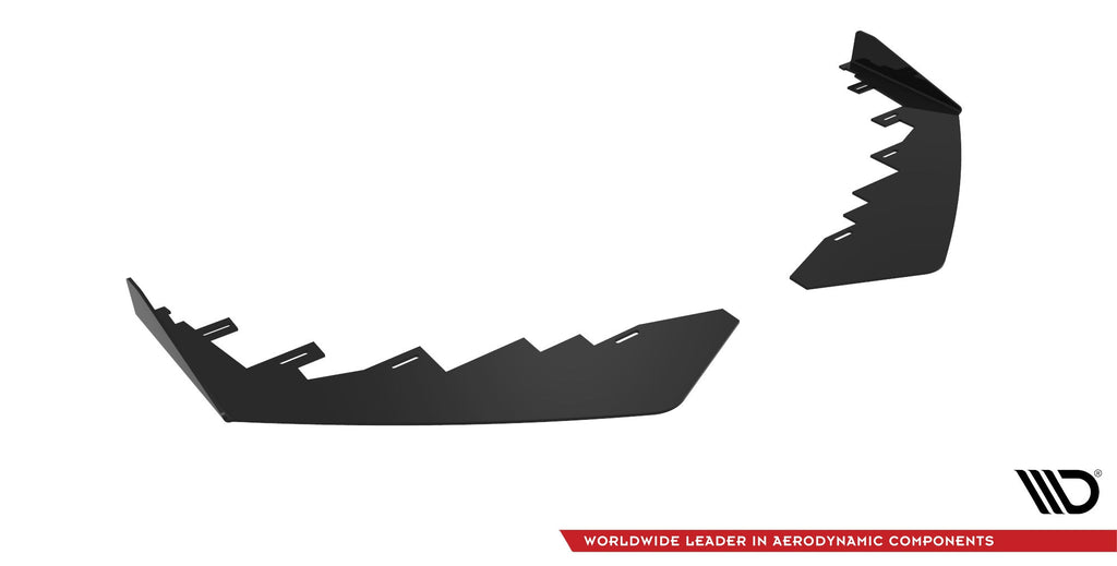Maxton Design Front Flaps para Mercedes-AMG C63 Sedan / Estate W205 Facelift - imagen 3