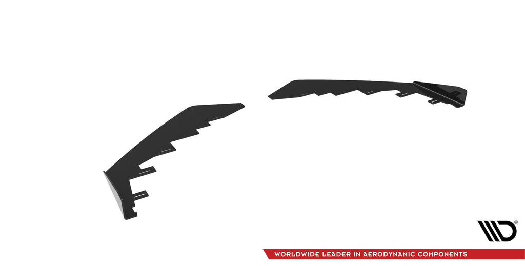 Maxton Design Front Flaps para Mercedes-AMG C63 Sedan / Estate W205 Facelift - imagen 4