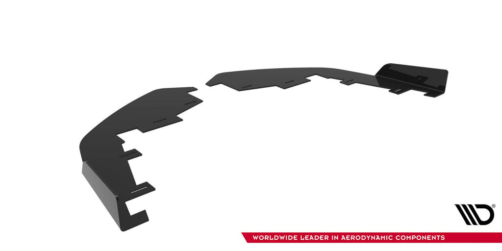 Maxton Design Front Flaps para Mitsubishi Lancer EVO X - imagen 4