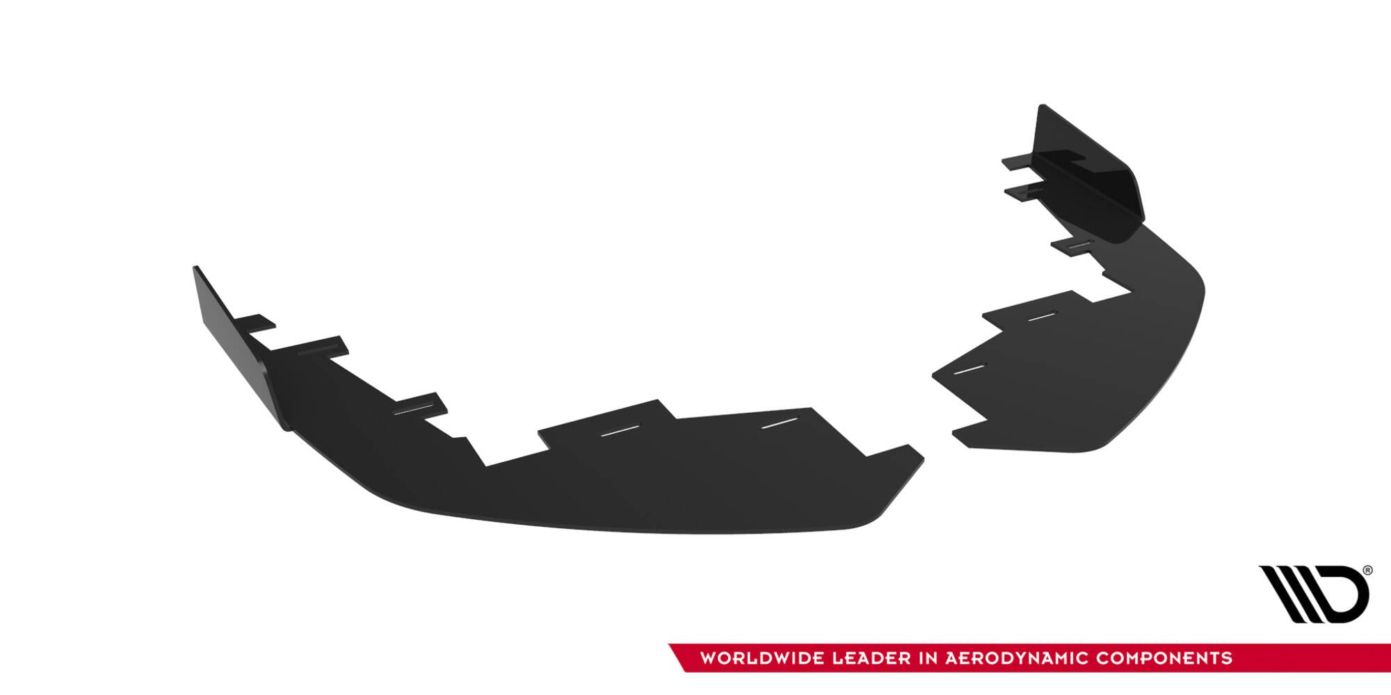 Maxton Design Front Flaps para Mitsubishi Lancer EVO X - imagen 3