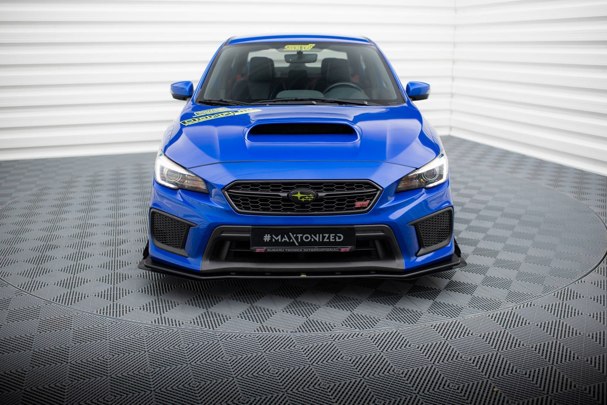 Maxton Design Front Flaps para Subaru WRX STI Mk1 Facelift - imagen 2