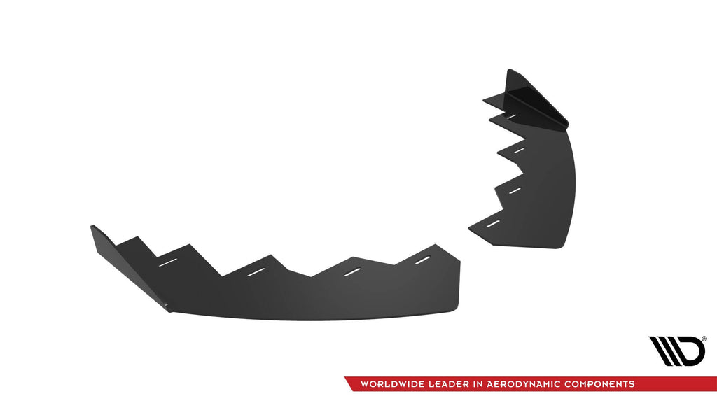 Maxton Design Front Flaps para Volkswagen Polo GTI Mk6 Facelift - imagen 4