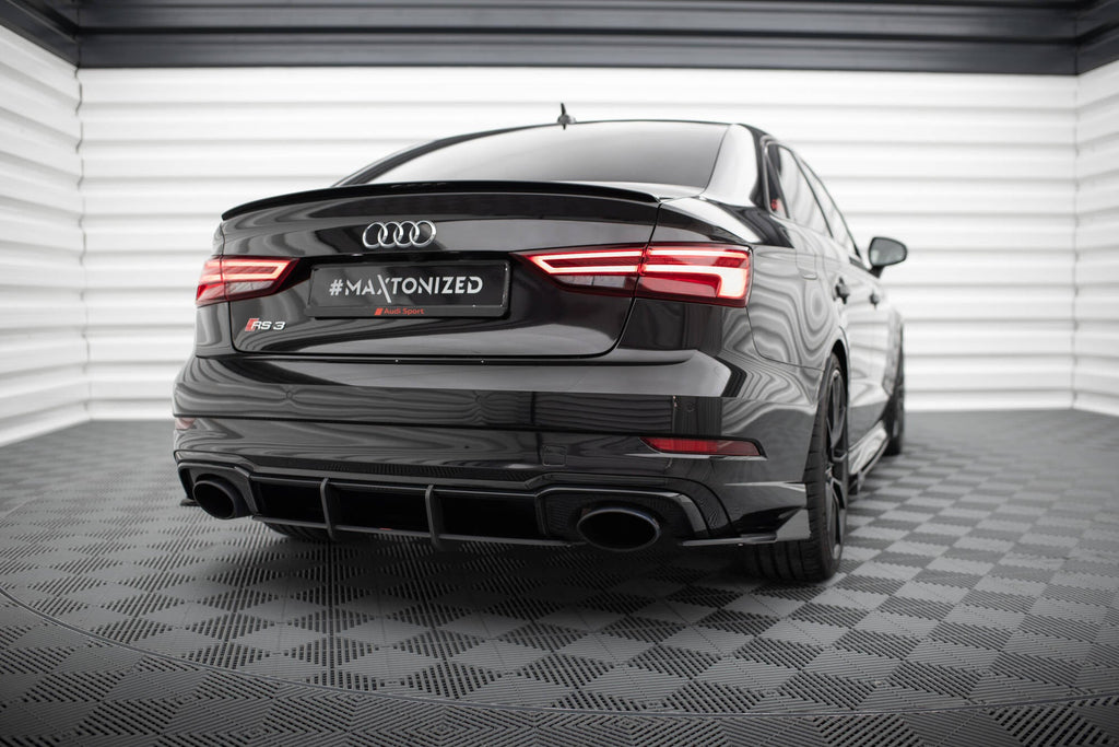 Maxton Design Rear Side Flaps para Audi RS3 Sedan 8V Facelift - imagen 3